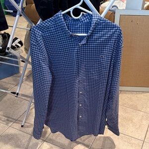 Vineyard Vines Navy Checkered Men's Shirt